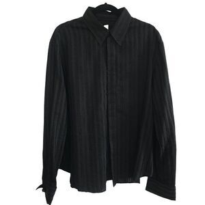 Just Cavalli men black dress shirt